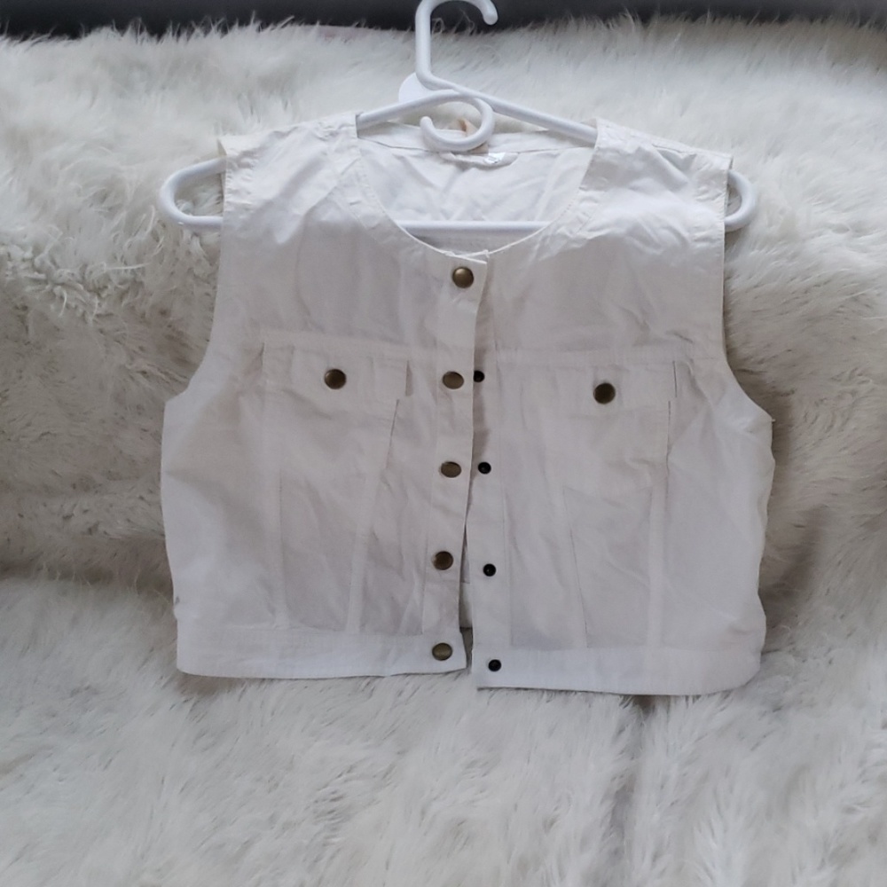 Girls Sleeveless Jacket